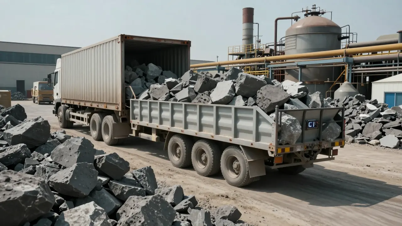 Foundry Mineral Supply for a Middle East Customer