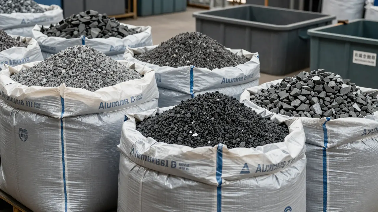 Refractory Raw Material Supply for a Steel Mill