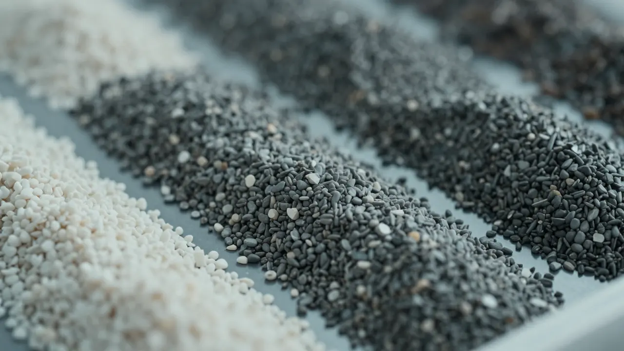 Fused mineral sample trays