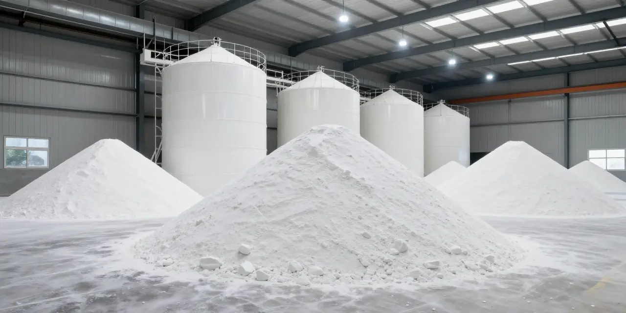 Alumina raw material storage and processing